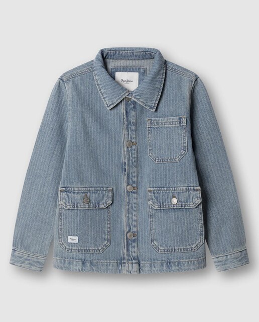 Imagem 0 de Casaco de Ganga às Riscas Melbert