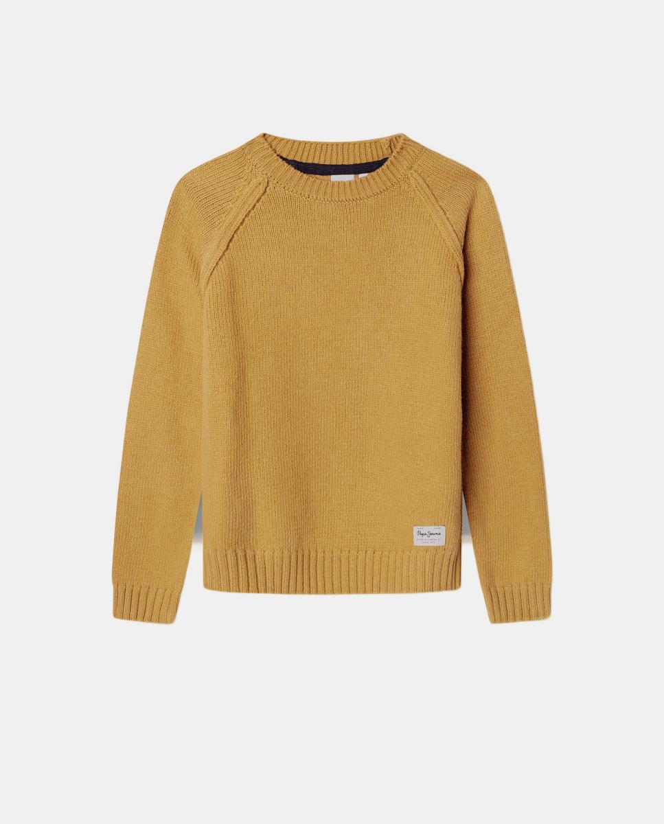 Jersey Callum de niño - Pepe Jeans - Mostaza Mostaza-1