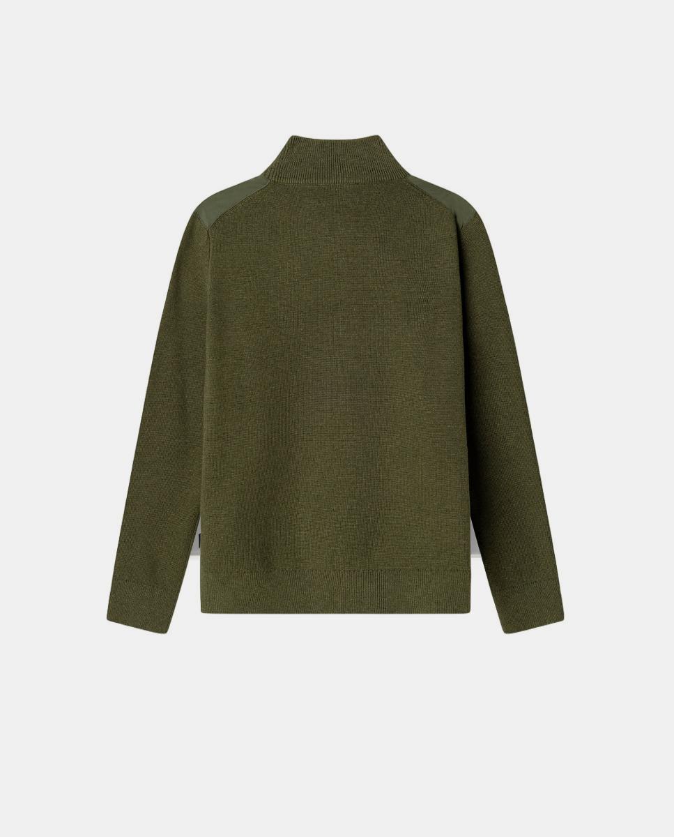 Imagen 2 de Chaqueta de punto de niño - Hackett - Verde militar Verde militar