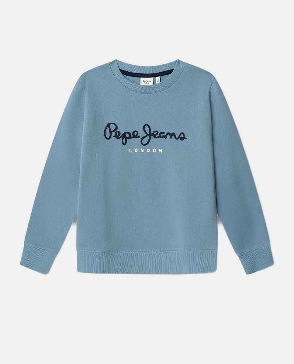 Sudadera de niño Art Crewneck - Pepe Jeans - Azul Azul-1