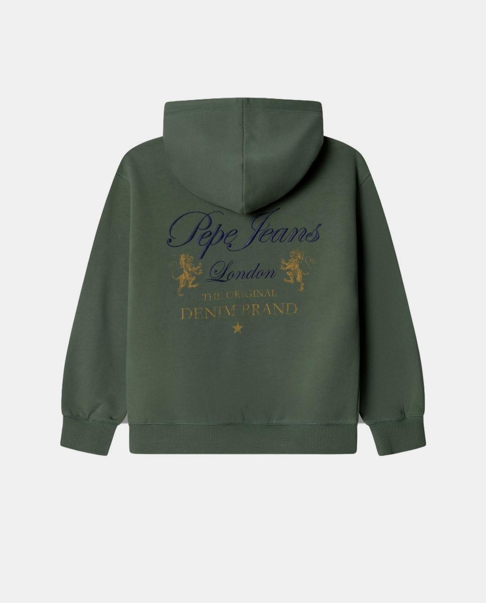 Sudadera Tatte de niño - Pepe Jeans - Verde Verde-2