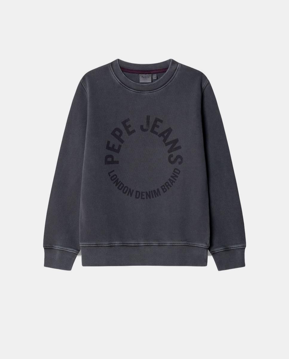 Sudadera Richard de niño - Pepe Jeans - Gris oscuro Gris oscuro-1