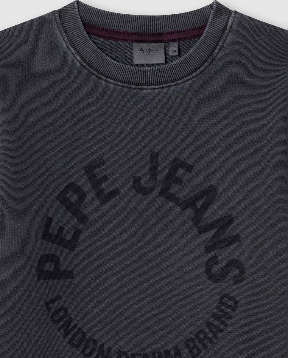 Sudadera Richard de niño - Pepe Jeans - Gris oscuro Gris oscuro-3