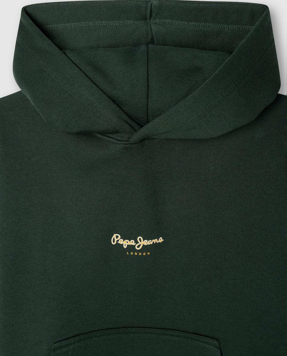 Sweatshirt Artie Hoodie Pepe Jeans Verde-escuro-3
