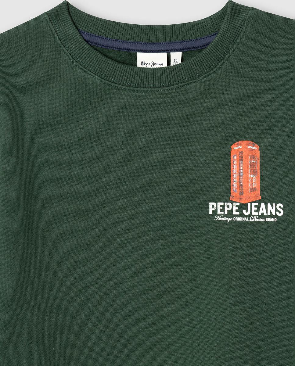 Sweatshirt Nicco Pepe Jeans Verde-3