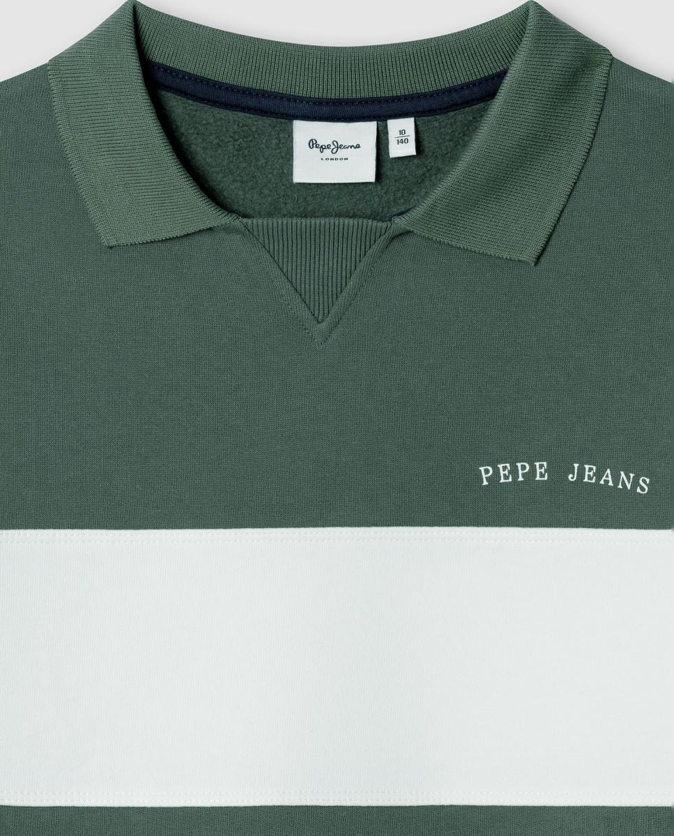 Sweatshirt Peter Verde-3