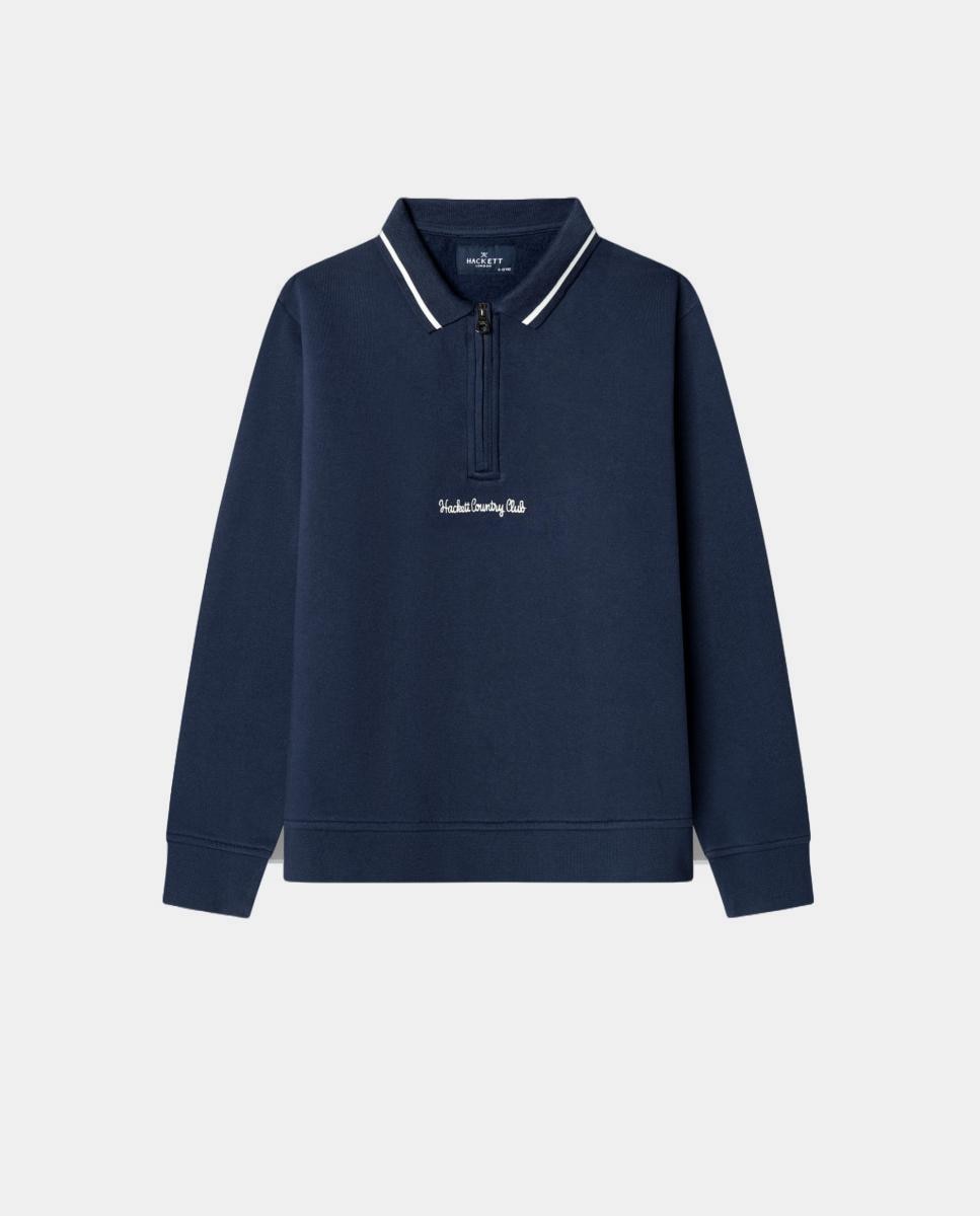 Imagem 0 de Sweatshirt com Meio Fecho de Correr