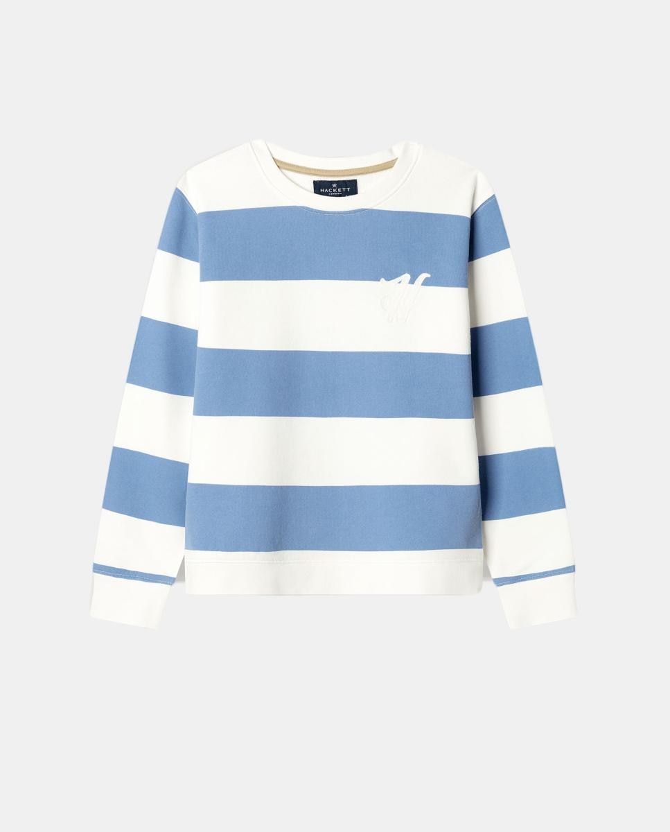 Imagem 0 de Sweatshirt às Riscas com Gola Redonda