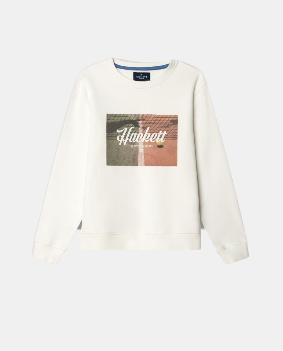 Imagem 0 de Sweatshirt com Forro Polar e Estampado