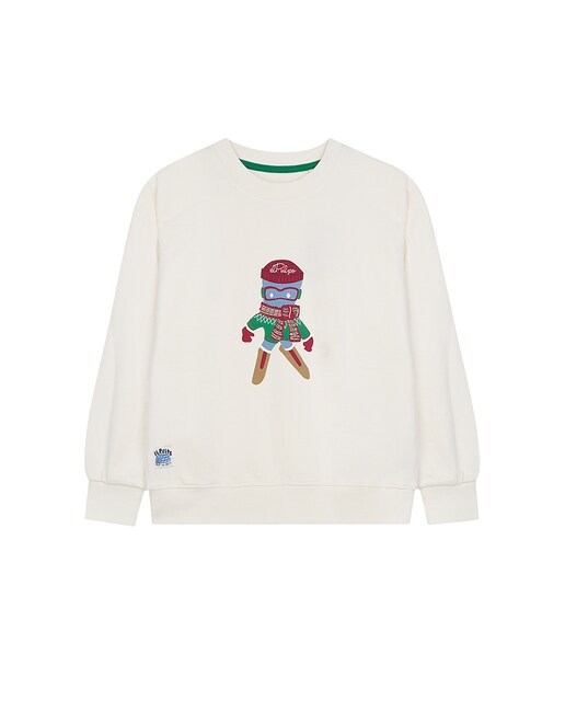 Imagem 0 de Sweatshirt com Fantasia e Gola Redonda