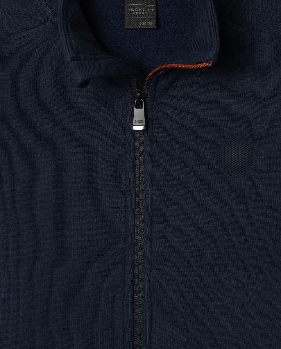 Sweatshirt com Fecho de Correr HS Azul-marinho-3