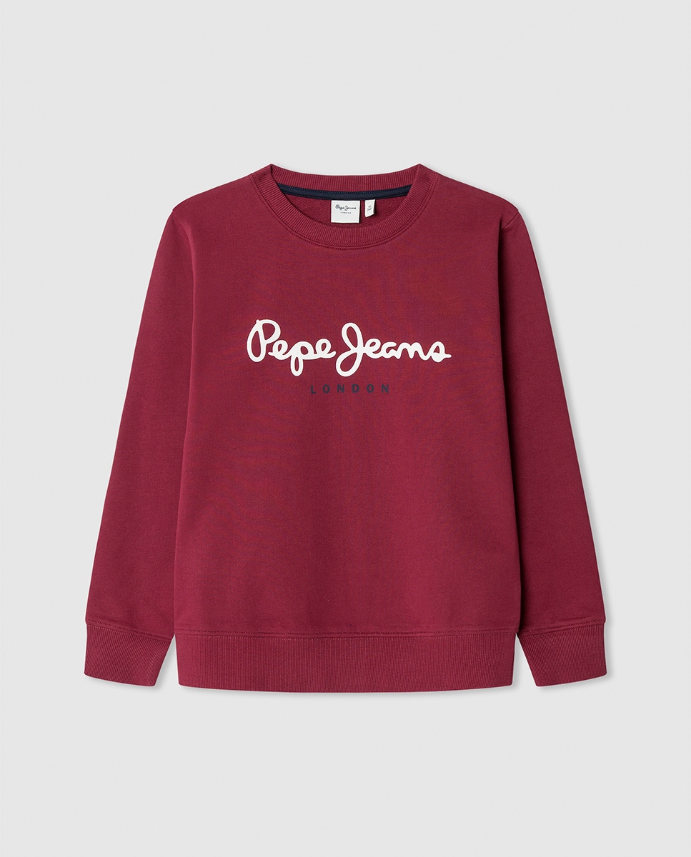 Sweatshirt Art Crewneck Grená-1