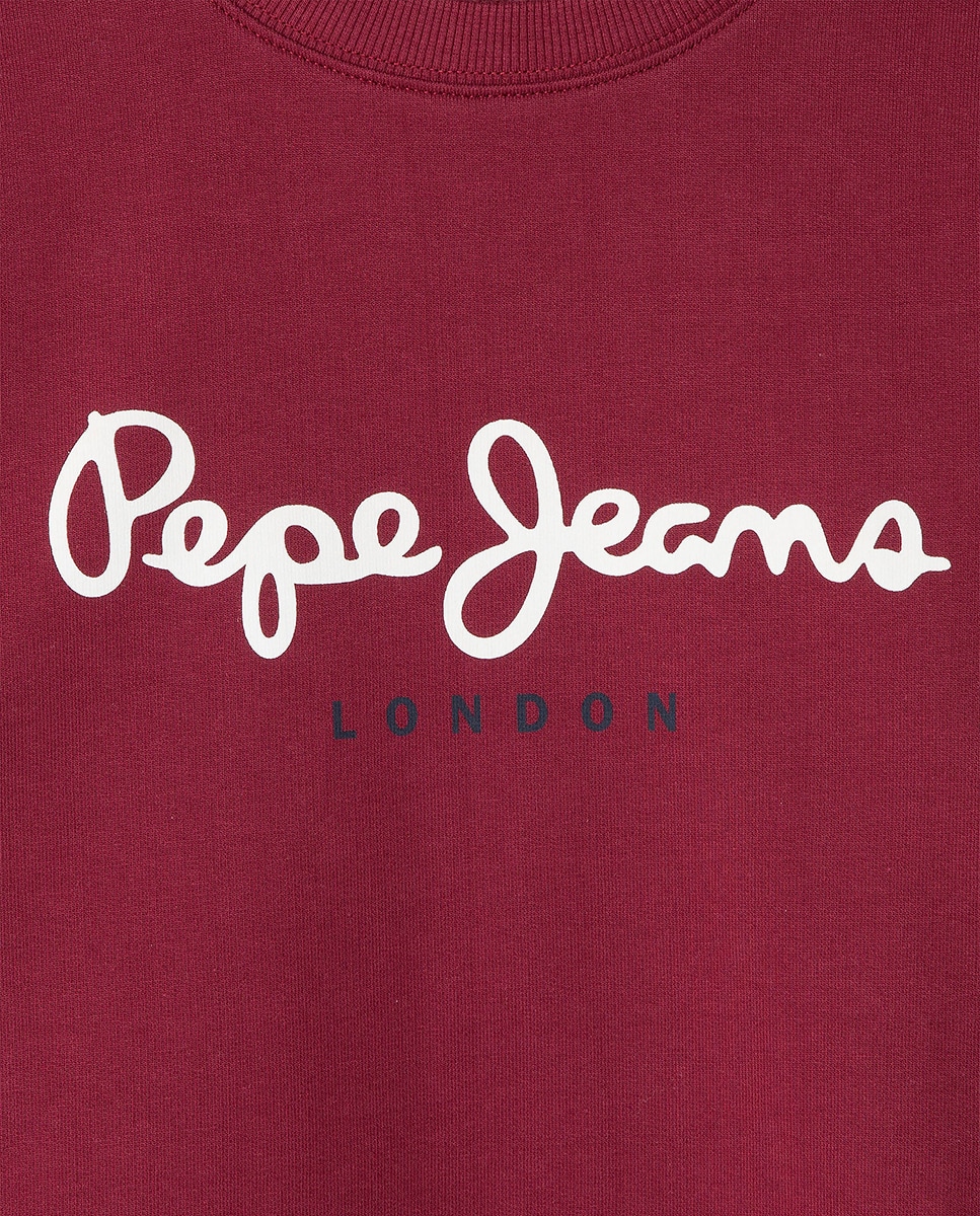 Sweatshirt Art Crewneck Grená-3