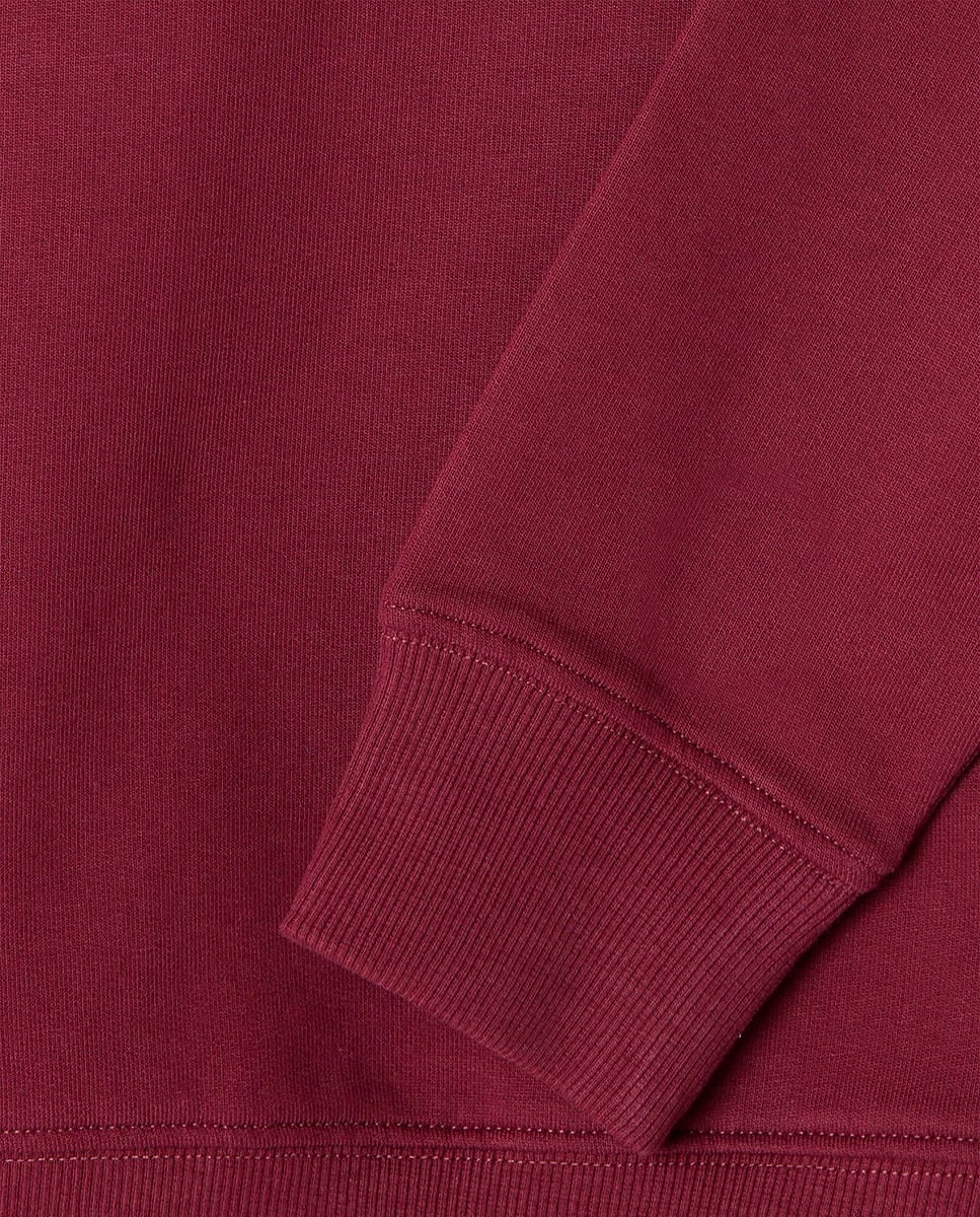 Sweatshirt Art Crewneck Grená-4