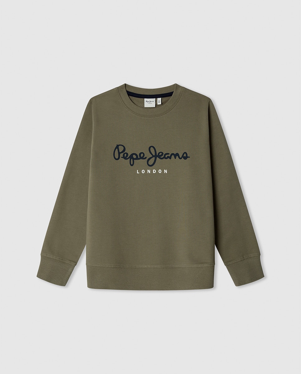Sweatshirt Art Crewneck Verde-militar-1