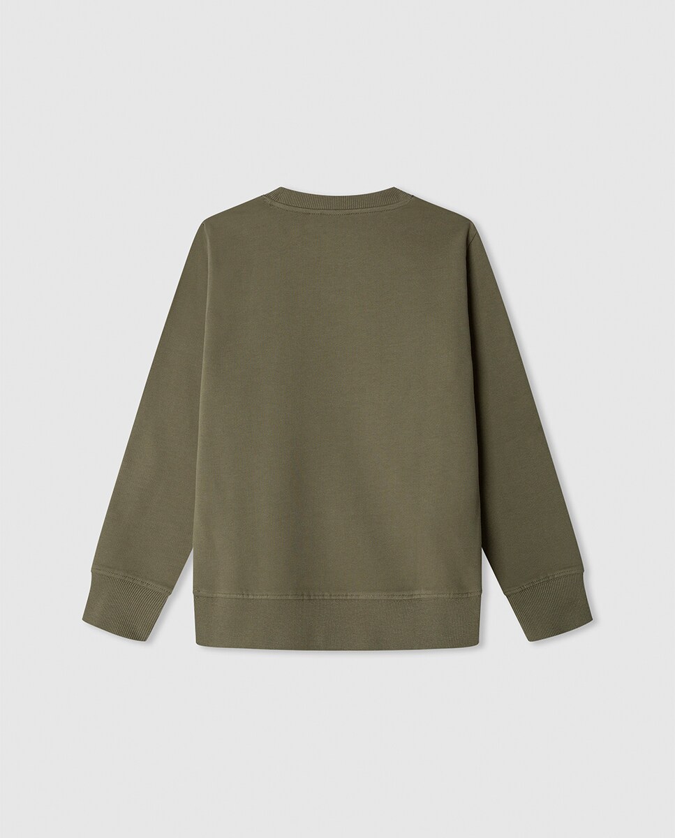Sweatshirt Art Crewneck Verde-militar-2