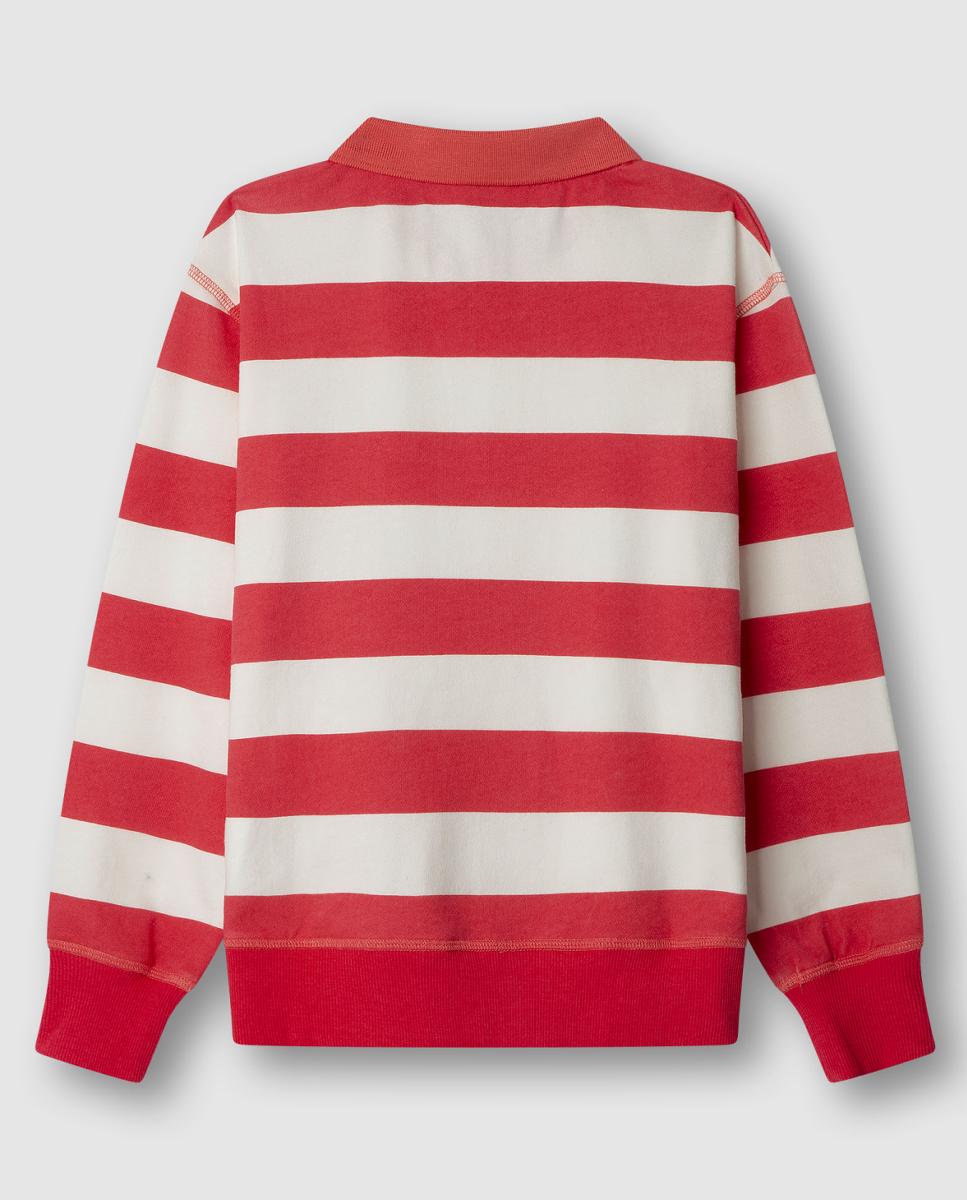 Sweatshirt às Riscas com Gola Ronnie Pepe Jeans Multicolor-2
