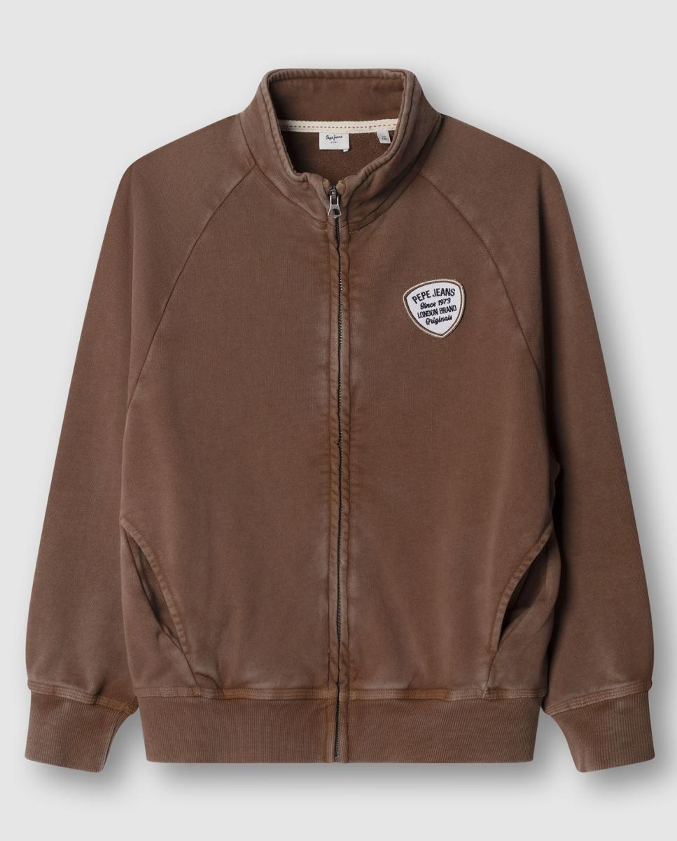 Imagem 0 de Sweatshirt com Fecho de Correr Teddy