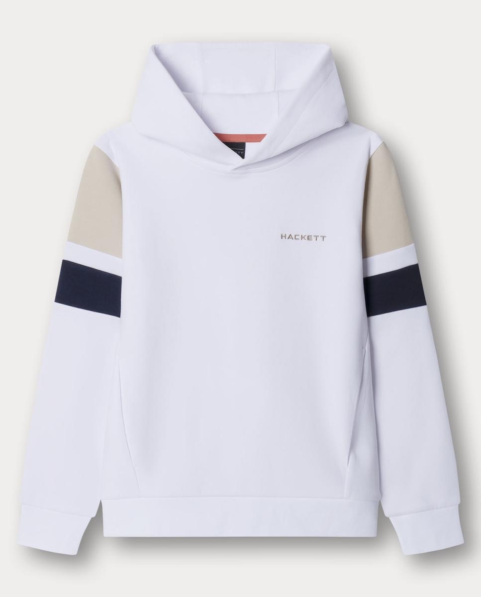 Sweatshirt com Capuz Sport Resort Branco-1