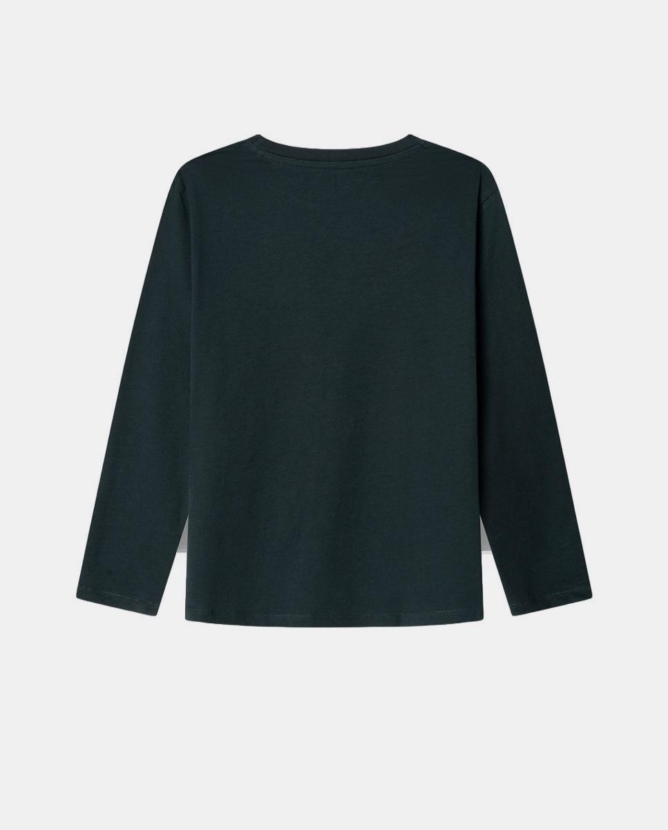 Camisola de Manga Comprida New Herman Pepe Jeans Verde-escuro-2