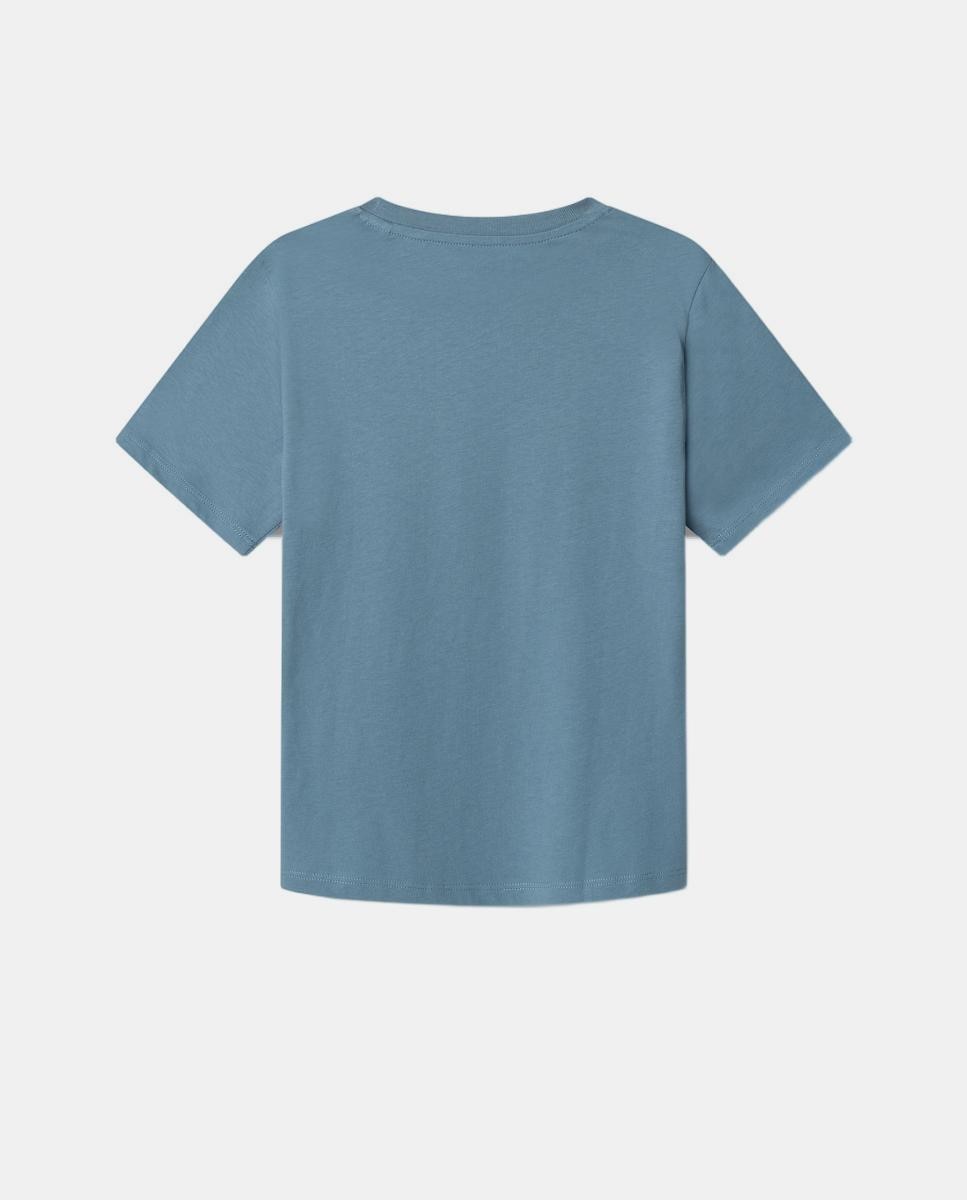 T-shirt New Art Azul-2