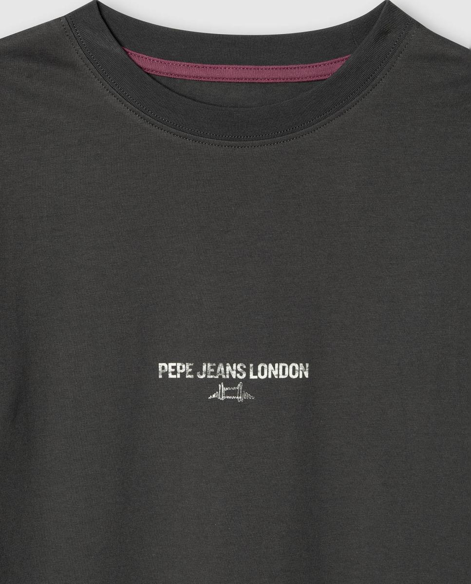 Camiseta Joseph de niño - Pepe Jeans - Gris oscuro Gris oscuro-3