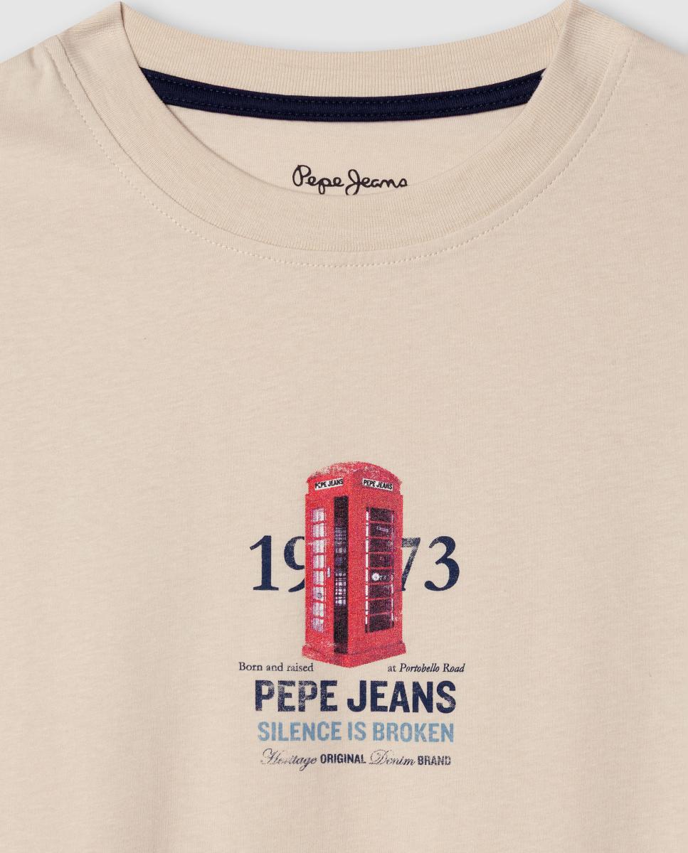 T-shirt Hunter Creme-3