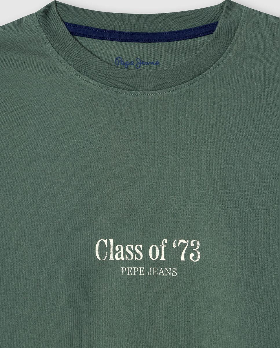 Camiseta Roope de niño - Pepe Jeans - Verde Verde-3