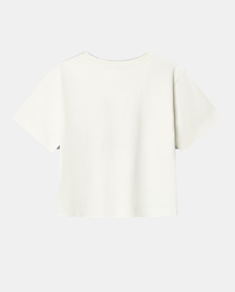 Camiseta Lolo de niña - Pepe Jeans - Crudo Crudo-2