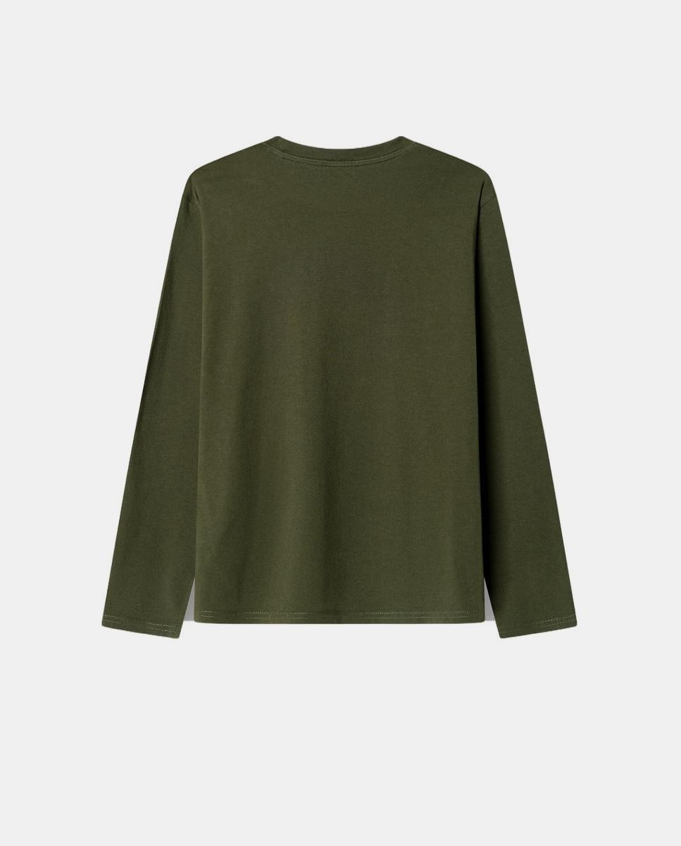 Camiset manga corta niño - Hackett - Verde militar Verde militar-2