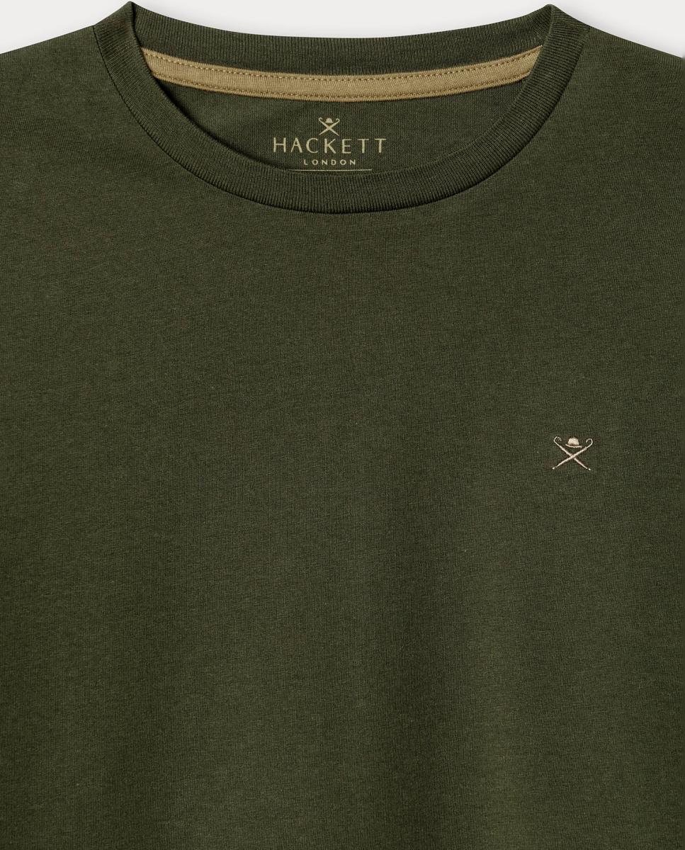 Camiset manga corta niño - Hackett - Verde militar Verde militar-3