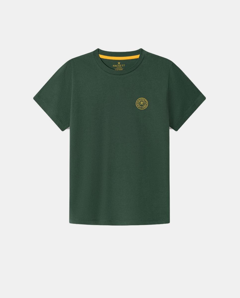 Imagem 0 de T-shirt Clássica de Manga Curta com Logótipo Bordado