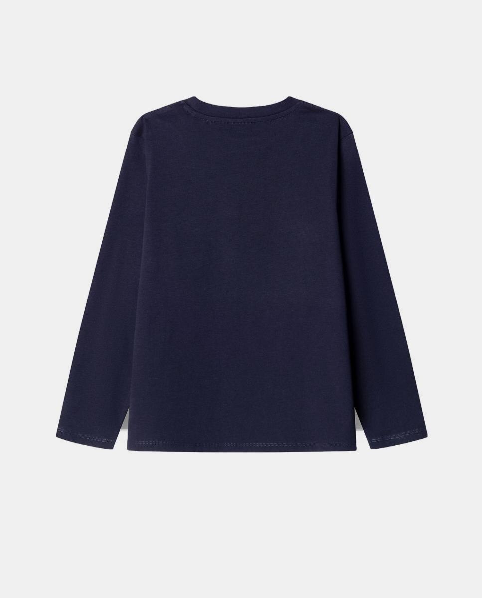 Camisola de Manga Comprida New Herman Pepe Jeans Azul-marinho-6