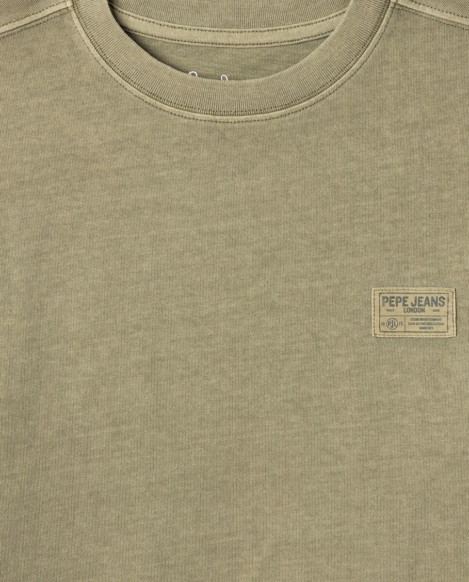 Camisola de Manga Comprida Telmo Verde-militar-3