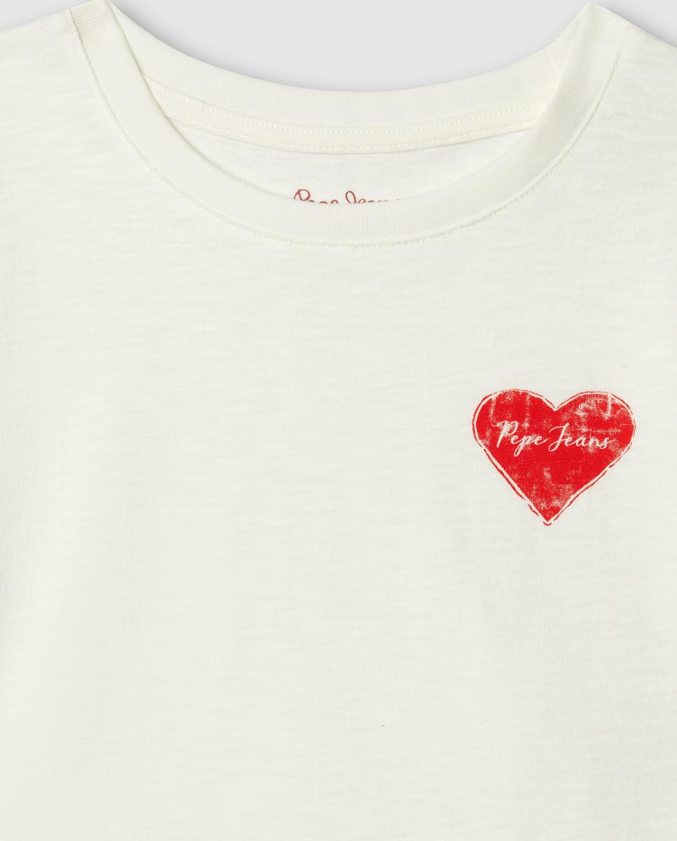 T-shirt Ludmilla Pepe Jeans Cru-3