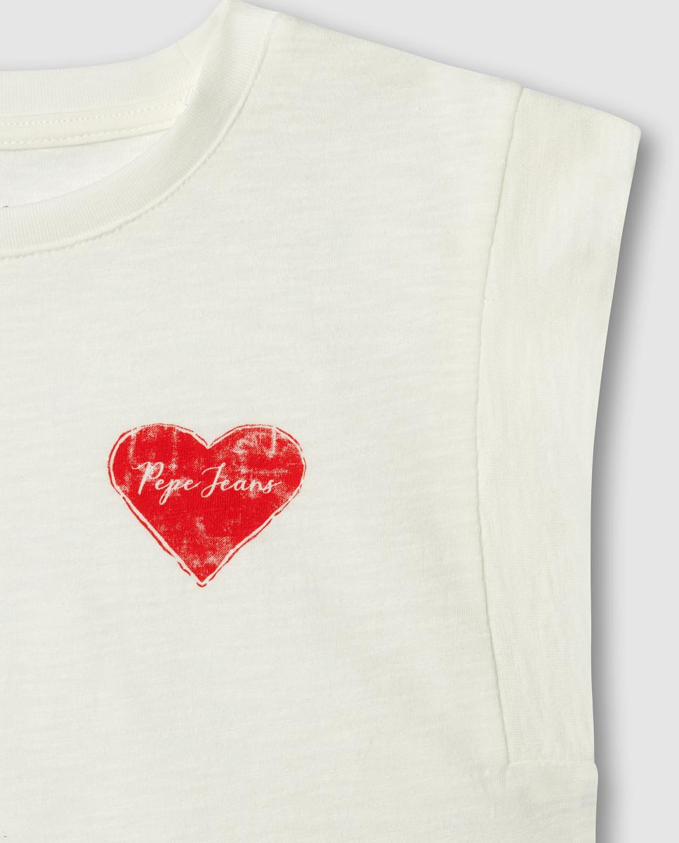 T-shirt Ludmilla Pepe Jeans Cru-4