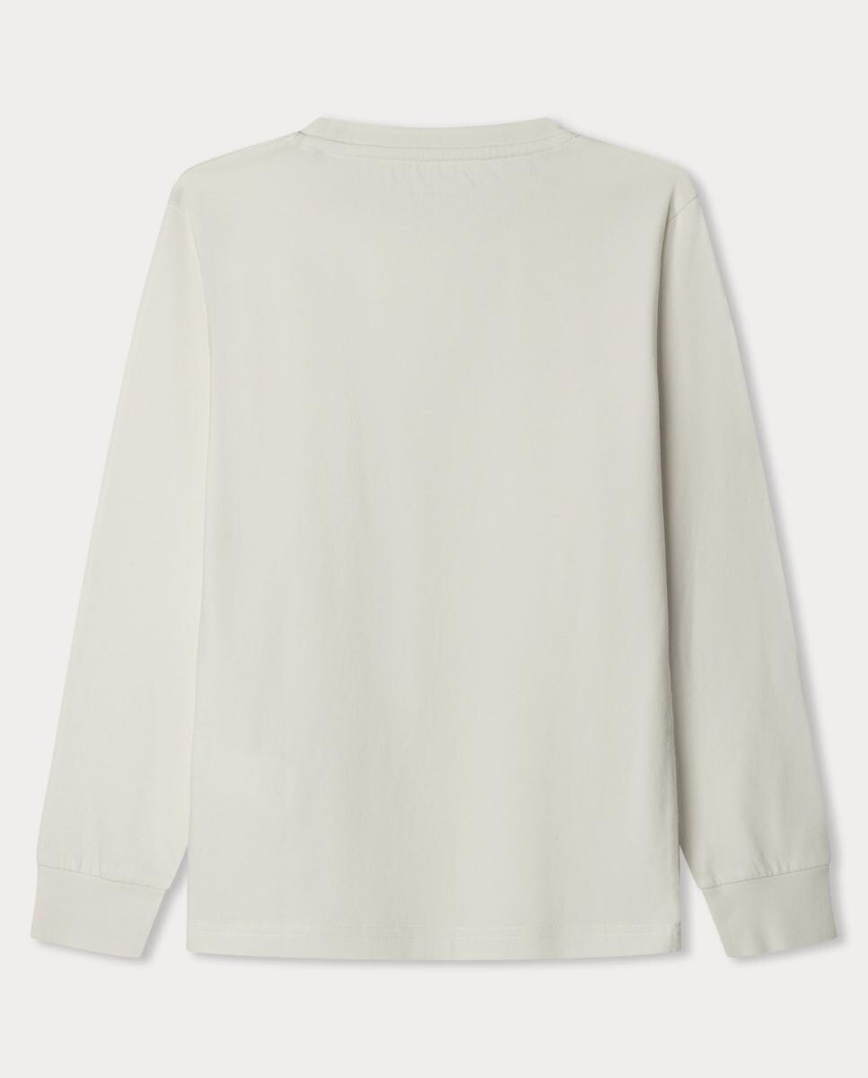 Camisola com manga comprida Cru-2