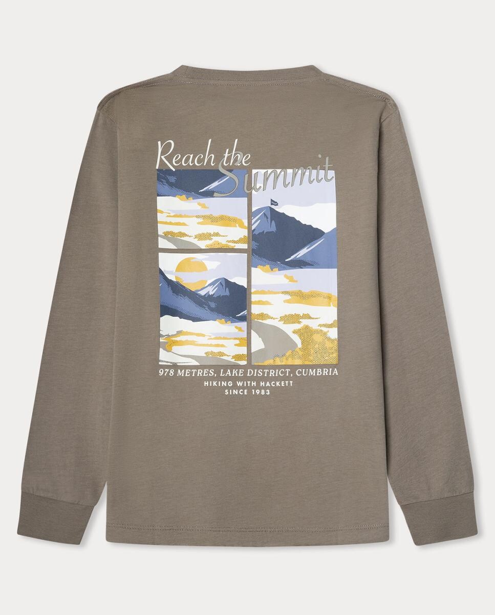 Camisola com manga comprida Castanho-2