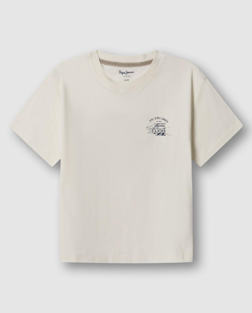 Camiseta Sherlock de niño - Pepe Jeans - Crudo Crudo-1