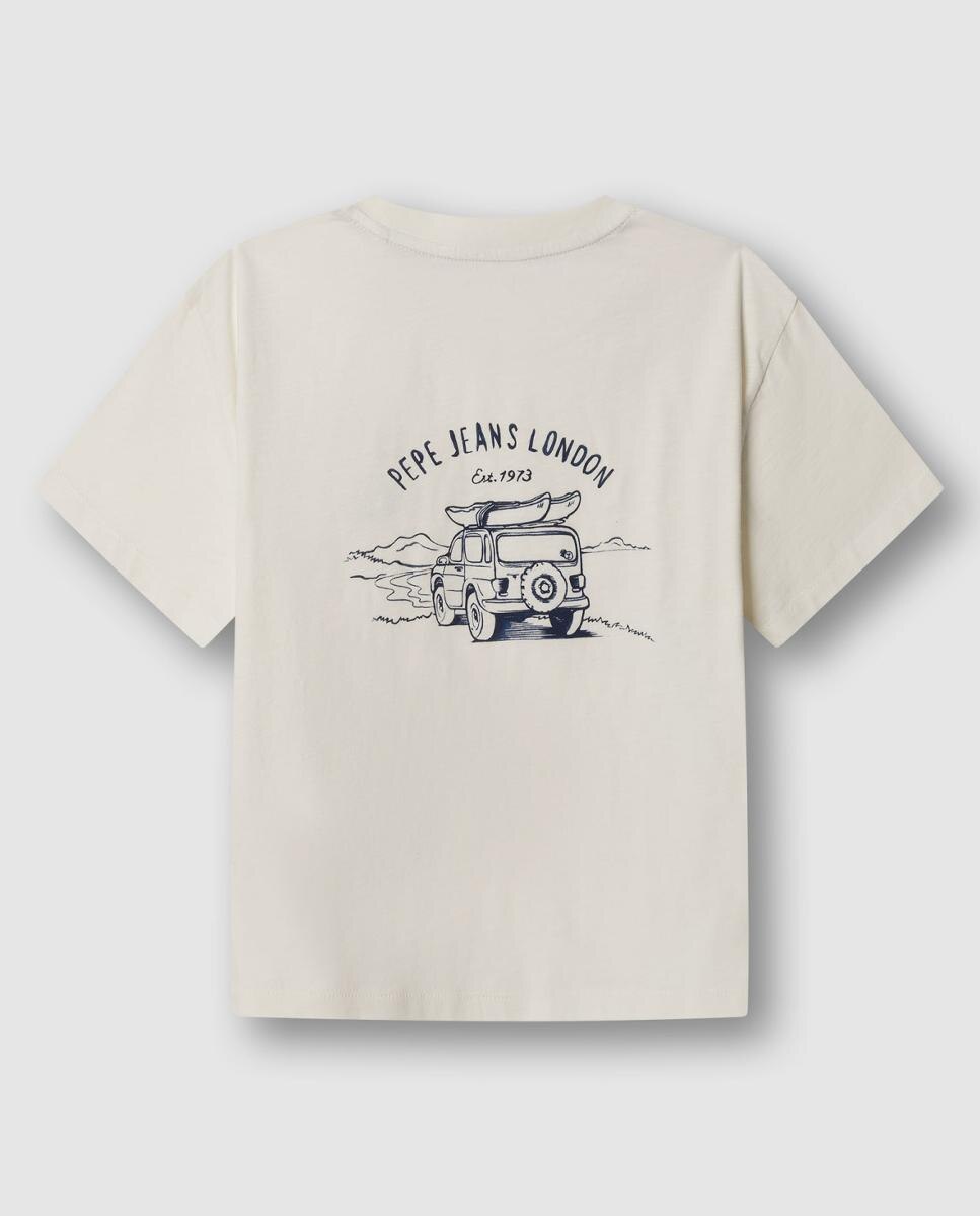 Camiseta Sherlock de niño - Pepe Jeans - Crudo Crudo-2