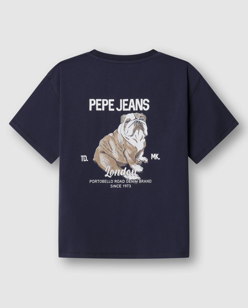 T-shirt Cutbert Pepe Jeans Azul-marinho-2