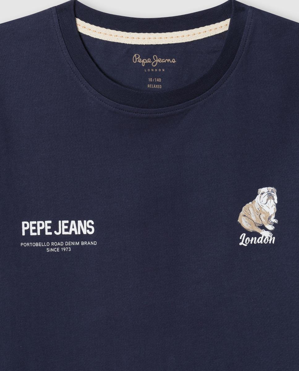 T-shirt Cutbert Pepe Jeans Azul-marinho-3