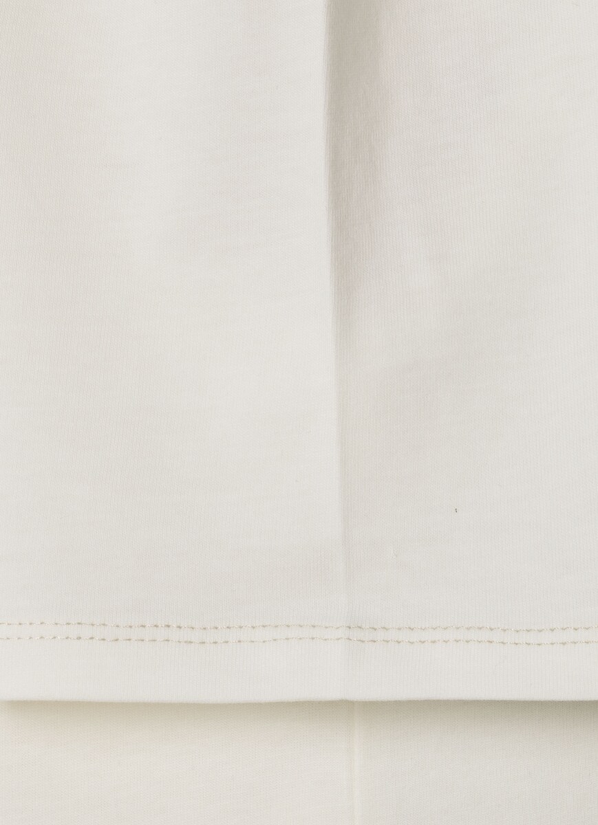 T-shirt Cutbert Creme-4