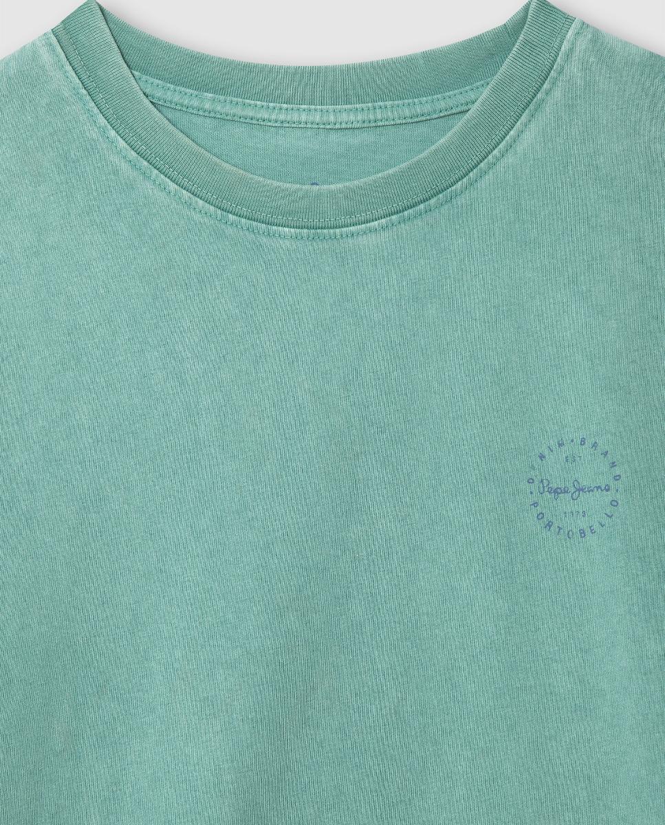 Camiseta Harryson de niño - Pepe Jeans - Verde Agua Verde Agua-3