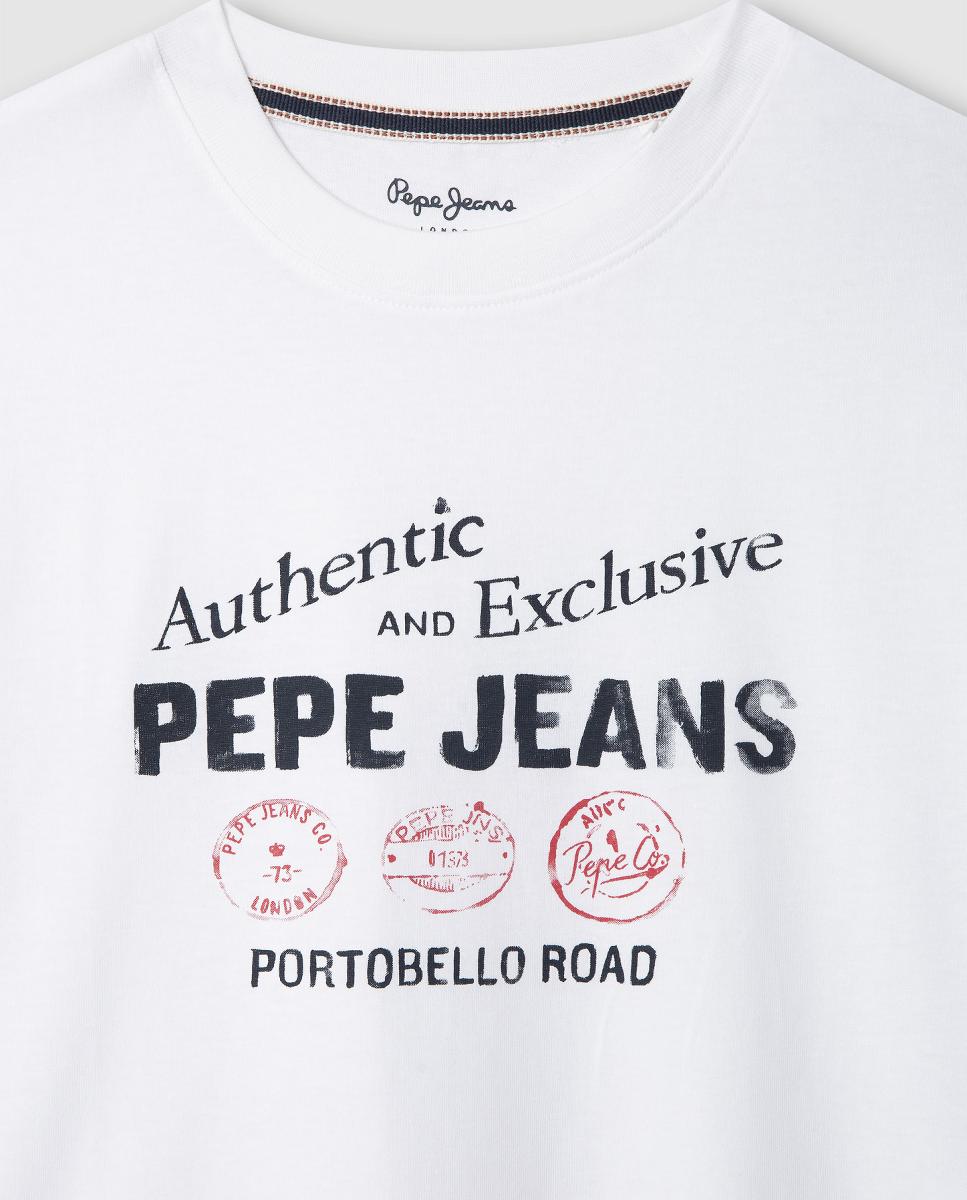 T-shirt Carter Branco-3