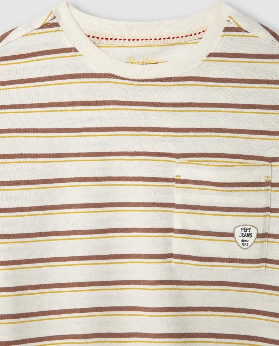 T-shirt às Riscas Arwyn Multicolor-3