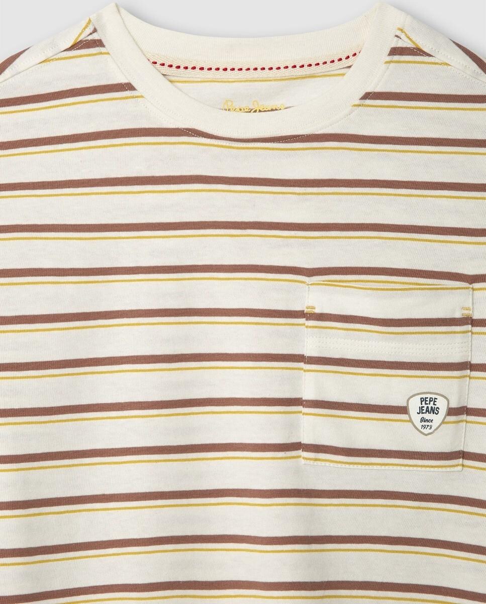 T-shirt às Riscas Arwyn Multicolor-3