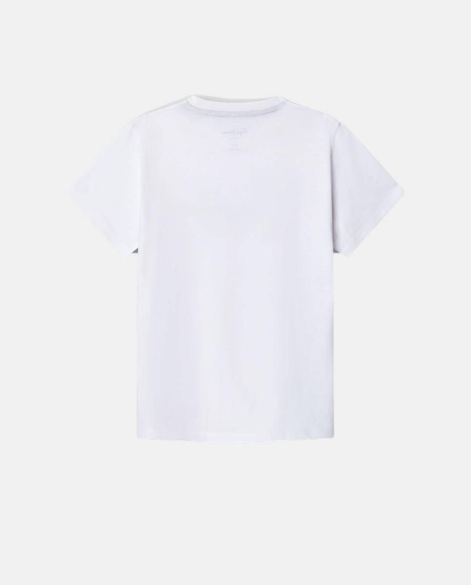 T-shirt New Art Branco-2