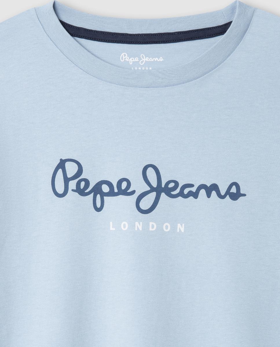 T-shirt New Art Pepe Jeans Azul-claro-3