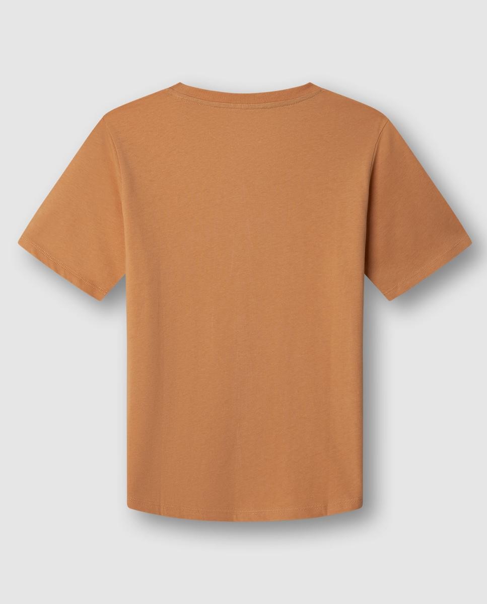 T-shirt New Art Pepe Jeans Laranja-2